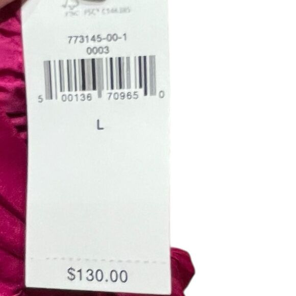 Banana Republic Halter Mini Dress, Night Fuchsia, Size L, NWT - Picture 5 of 10